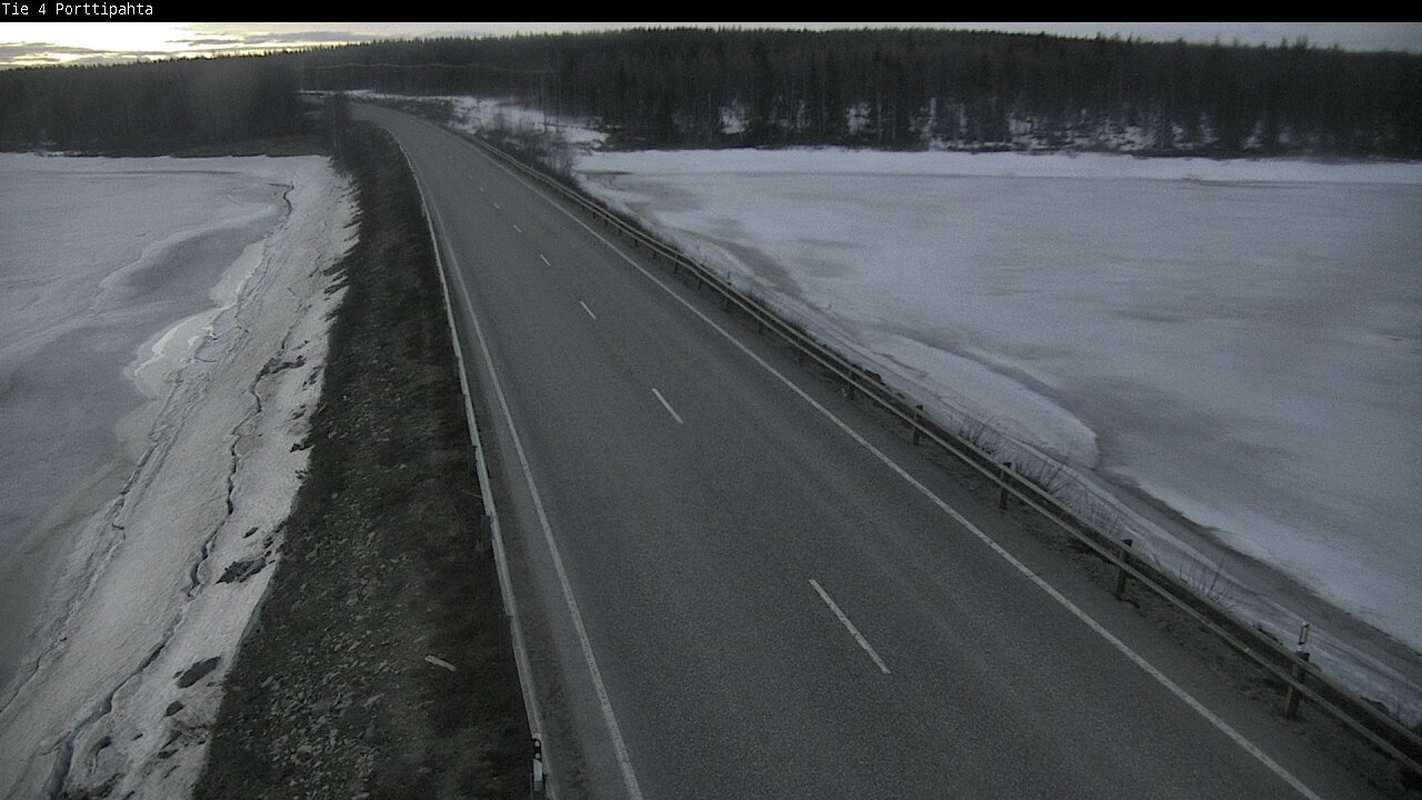 Kelikamerat Kuva Tie 4 Sodankylä, Porttipahta, Sodankylä, Lappi