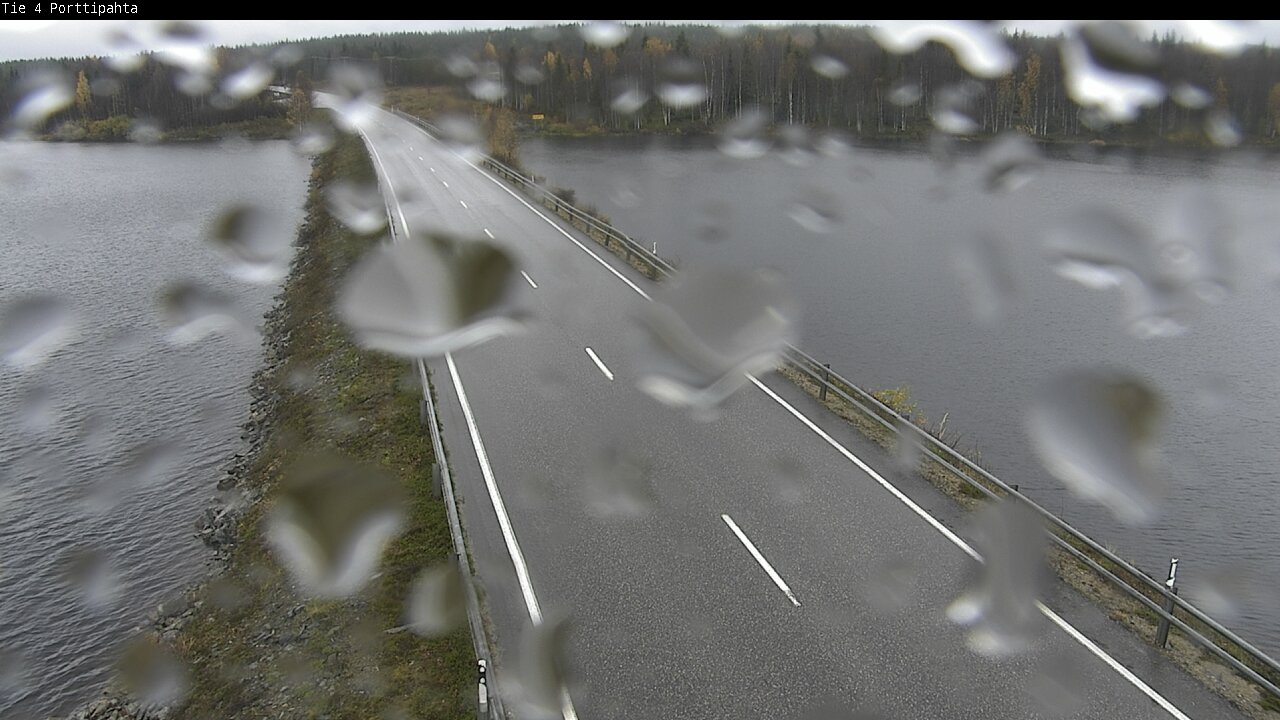 Weather Camera Image Road 4 Sodankylä, Porttipahta, Sodankylä, Lappi