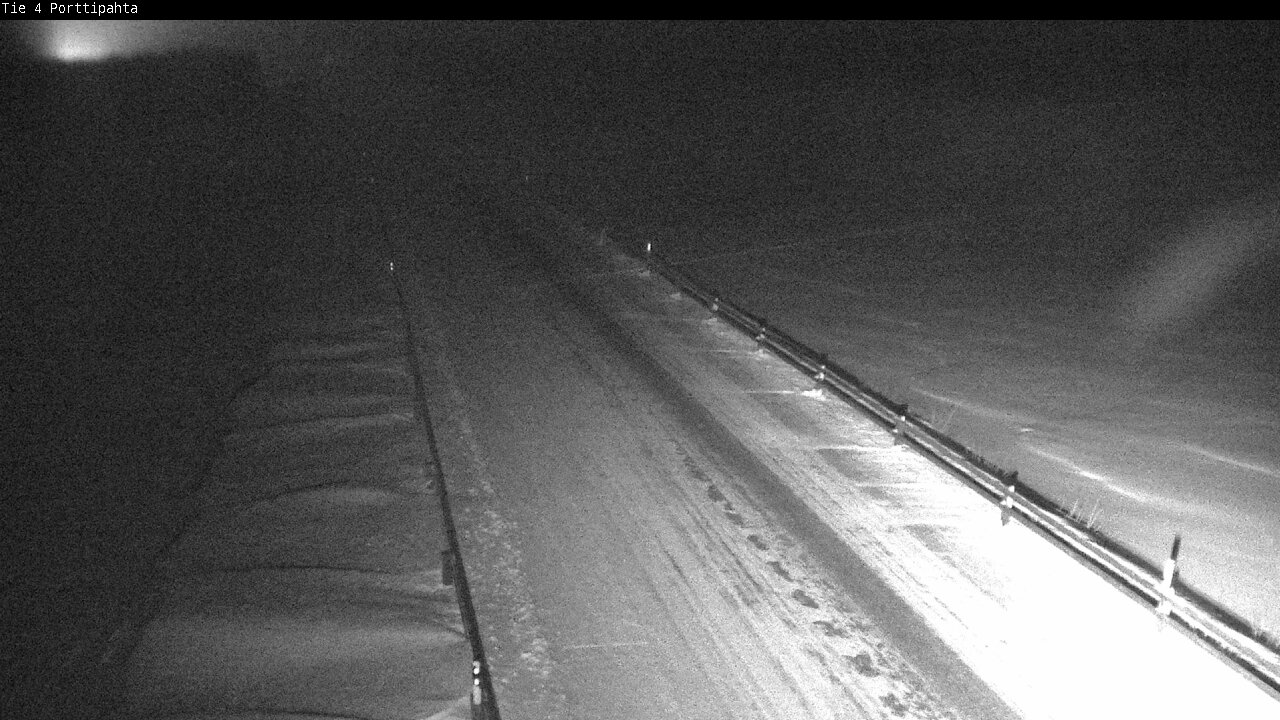 Weather Camera Image Road 4 Sodankylä, Porttipahta, Sodankylä, Lappi
