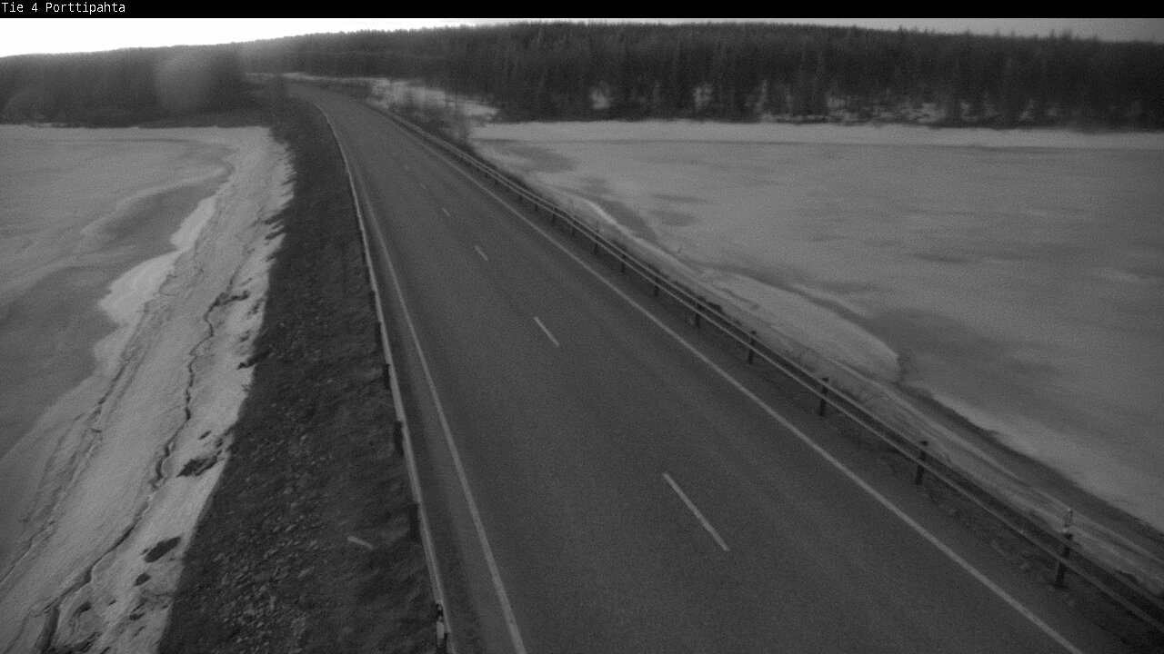 Kelikamerat Kuva Tie 4 Sodankylä, Porttipahta, Sodankylä, Lappi