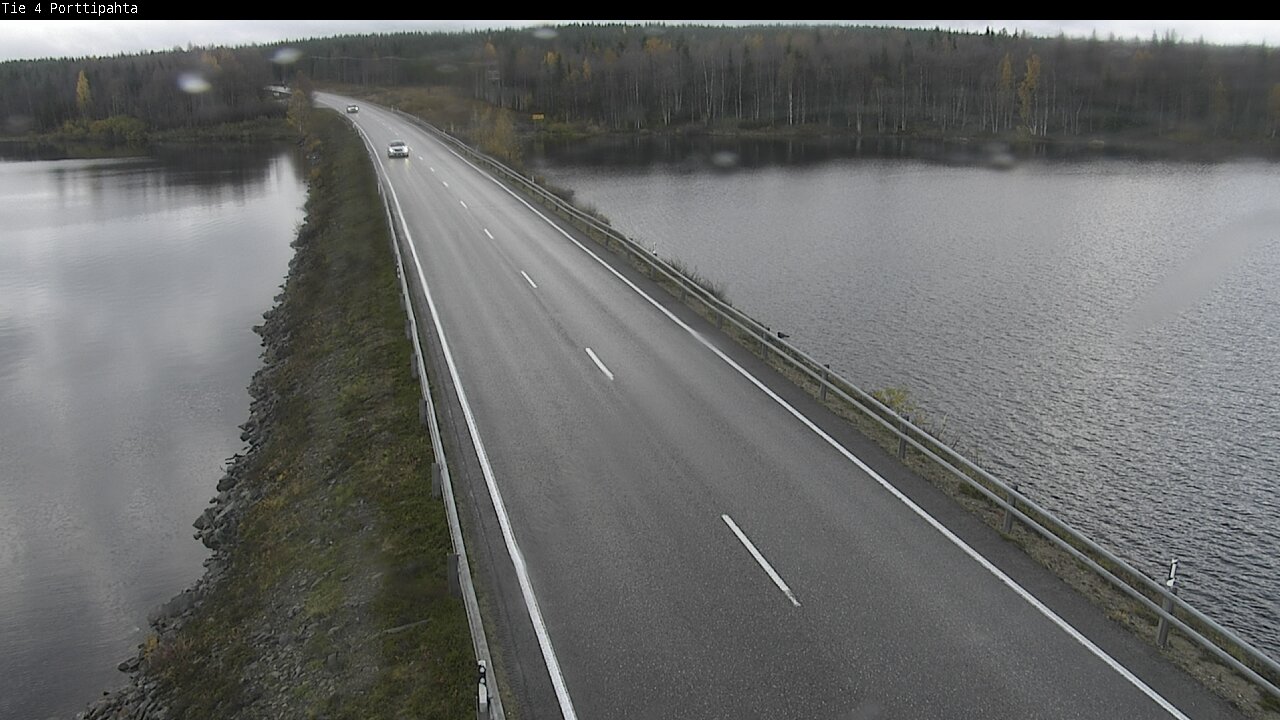 Weather Camera Image Väg 4 Sodankylä, Porttipahta, Sodankylä, Lappi