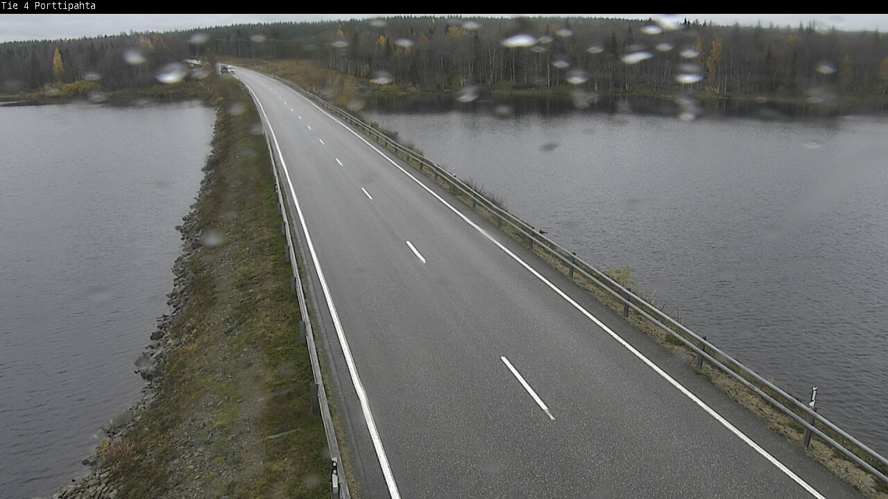 Weather Camera Image Road 4 Sodankylä, Porttipahta, Sodankylä, Lappi