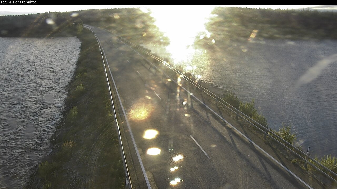 Weather Camera Image Road 4 Sodankylä, Porttipahta, Sodankylä, Lappi