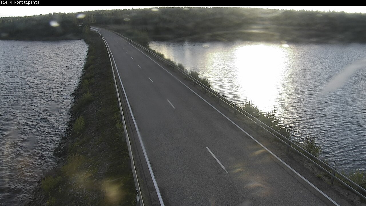 Weather Camera Image Road 4 Sodankylä, Porttipahta, Sodankylä, Lappi