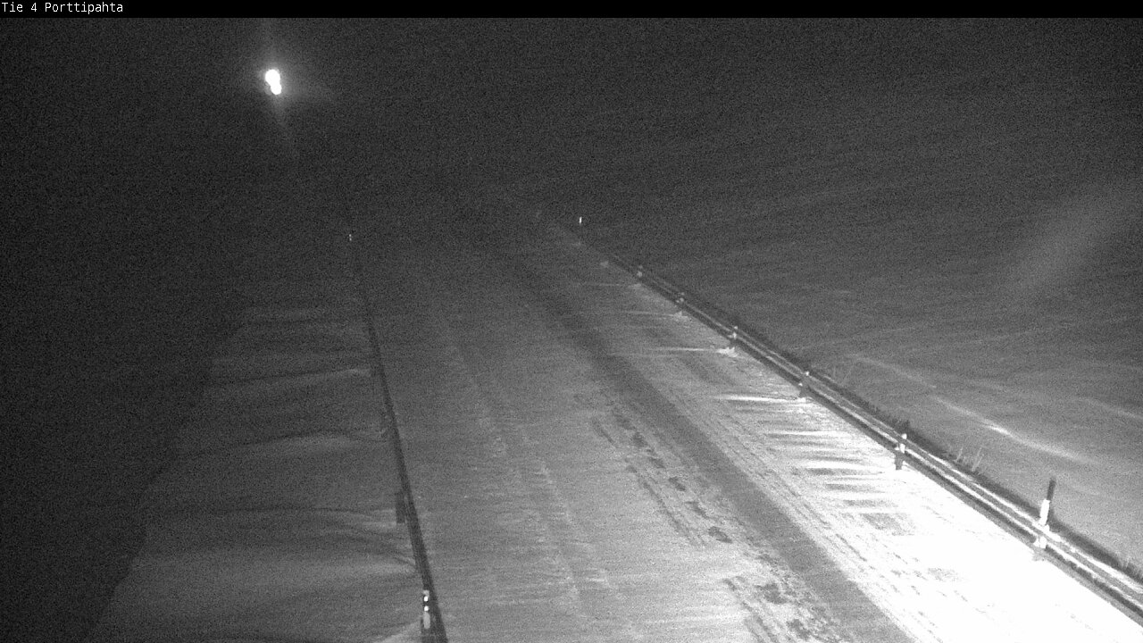 Weather Camera Image Road 4 Sodankylä, Porttipahta, Sodankylä, Lappi