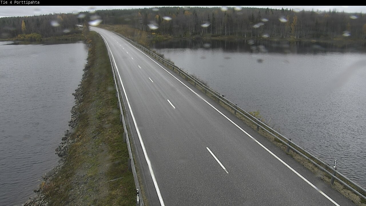 Weather Camera Image Road 4 Sodankylä, Porttipahta, Sodankylä, Lappi