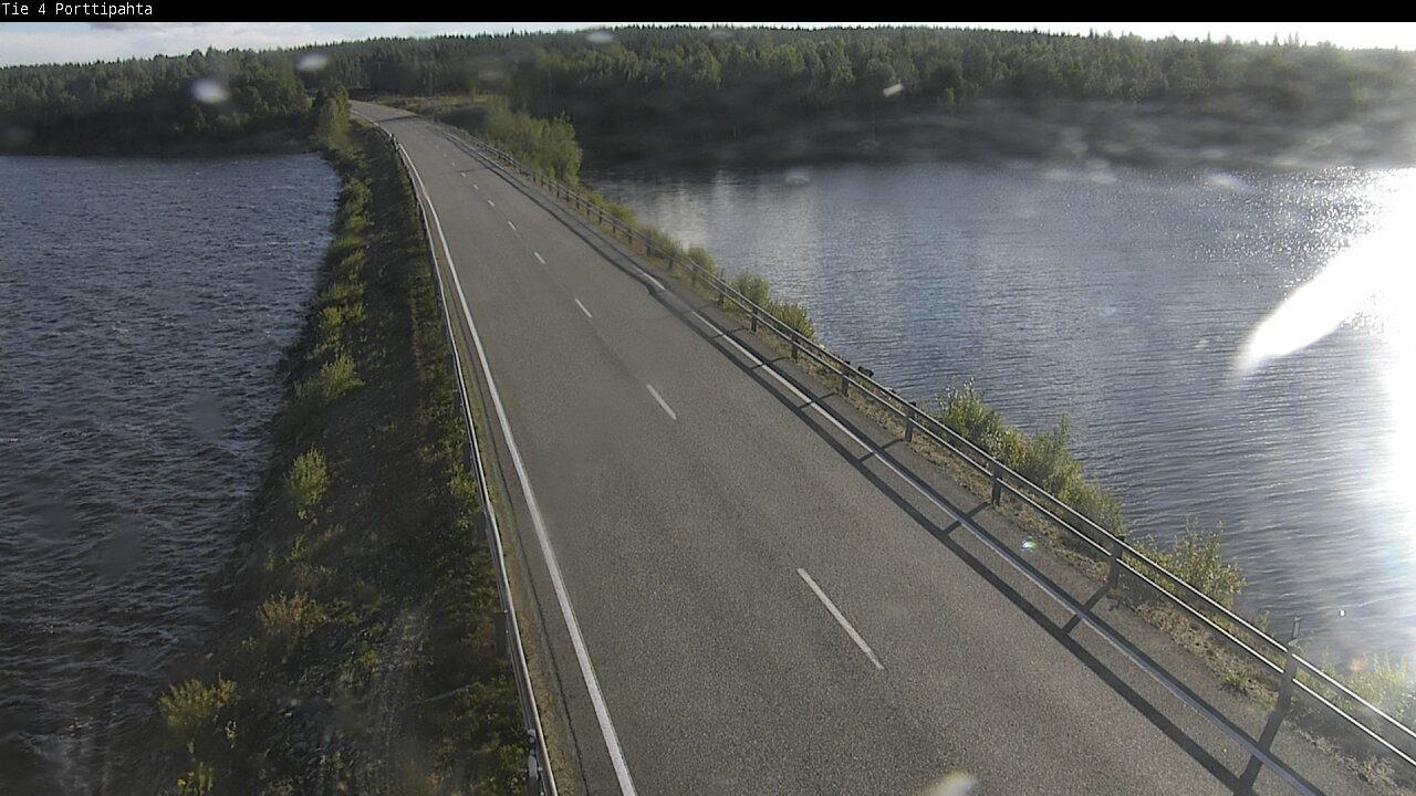 Weather Camera Image Road 4 Sodankylä, Porttipahta, Sodankylä, Lappi