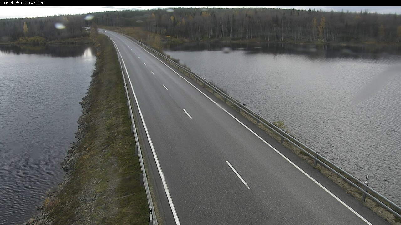 Weather Camera Image Road 4 Sodankylä, Porttipahta, Sodankylä, Lappi