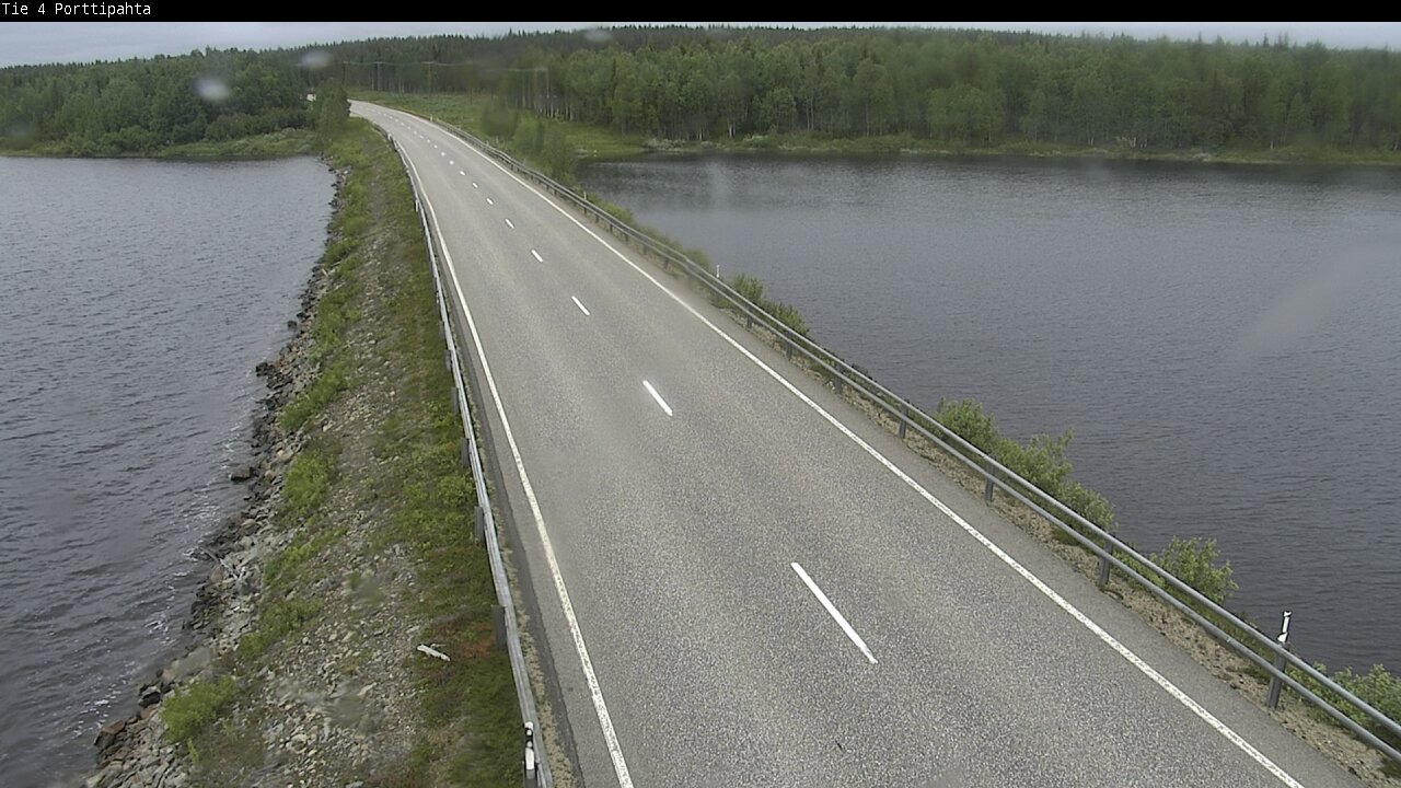 Weather Camera Image Road 4 Sodankylä, Porttipahta, Sodankylä, Lappi