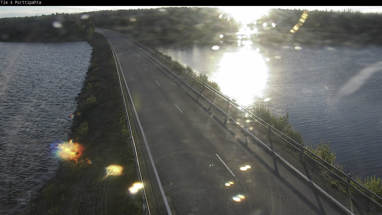 Weather Camera Image Road 4 Sodankylä, Porttipahta, Sodankylä, Lappi