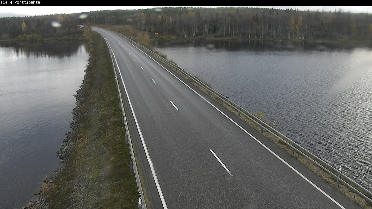 Weather Camera Image Road 4 Sodankylä, Porttipahta, Sodankylä, Lappi
