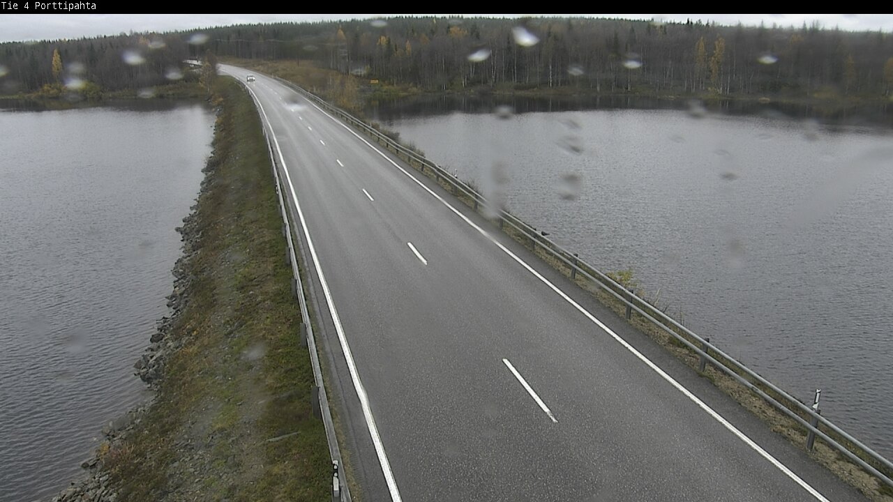 Weather Camera Image Road 4 Sodankylä, Porttipahta, Sodankylä, Lappi