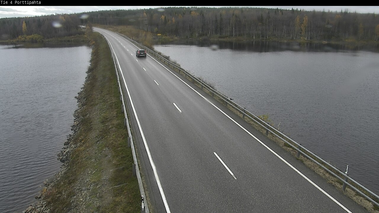 Weather Camera Image Road 4 Sodankylä, Porttipahta, Sodankylä, Lappi