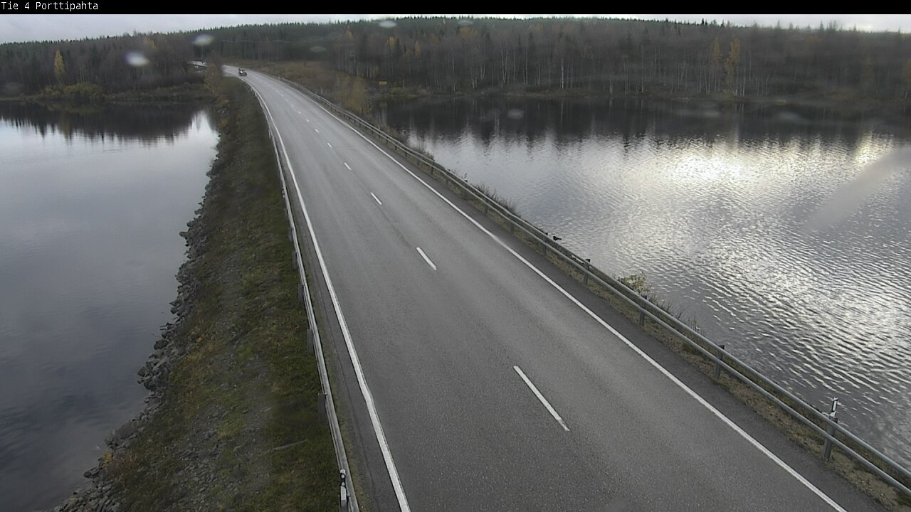 Weather Camera Image Väg 4 Sodankylä, Porttipahta, Sodankylä, Lappi