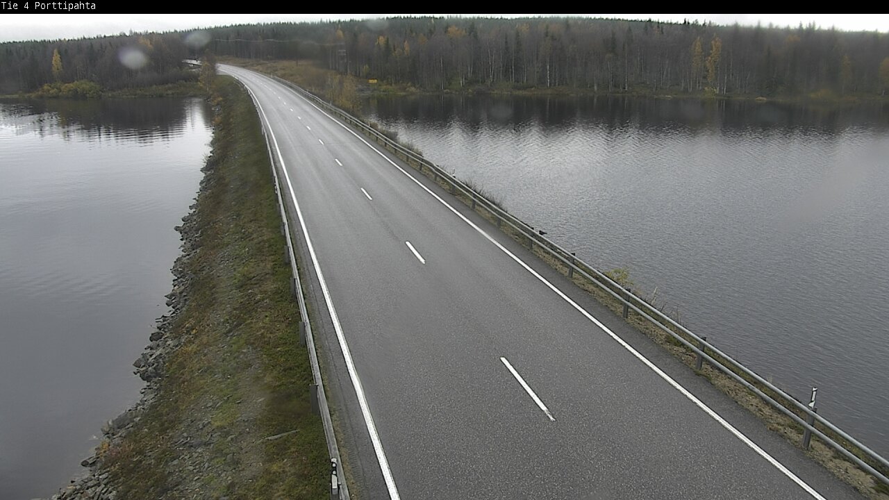 Weather Camera Image Väg 4 Sodankylä, Porttipahta, Sodankylä, Lappi