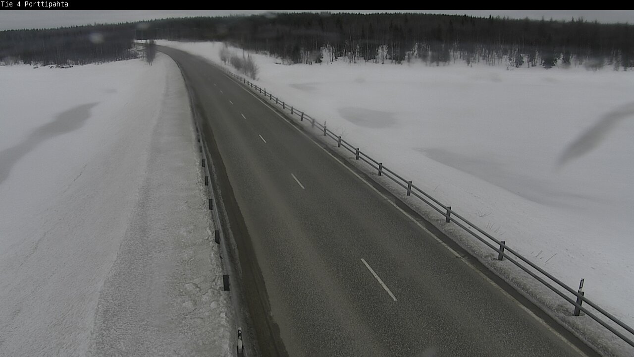Kelikamerat Kuva Tie 4 Sodankylä, Porttipahta, Sodankylä, Lappi