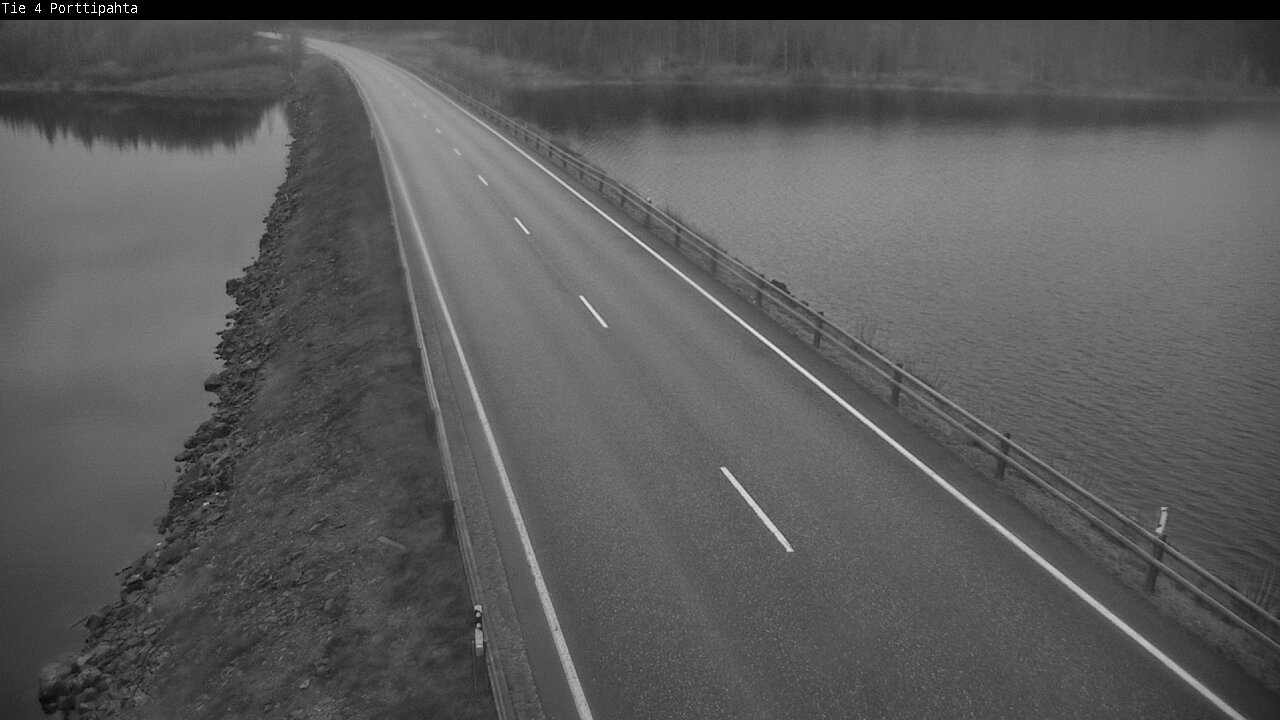 Weather Camera Image Road 4 Sodankylä, Porttipahta, Sodankylä, Lappi