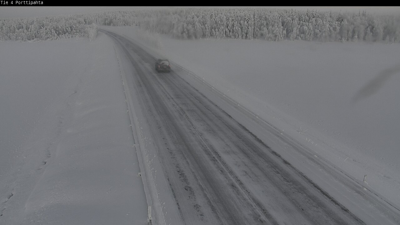 Kelikamerat Kuva Tie 4 Sodankylä, Porttipahta, Sodankylä, Lappi