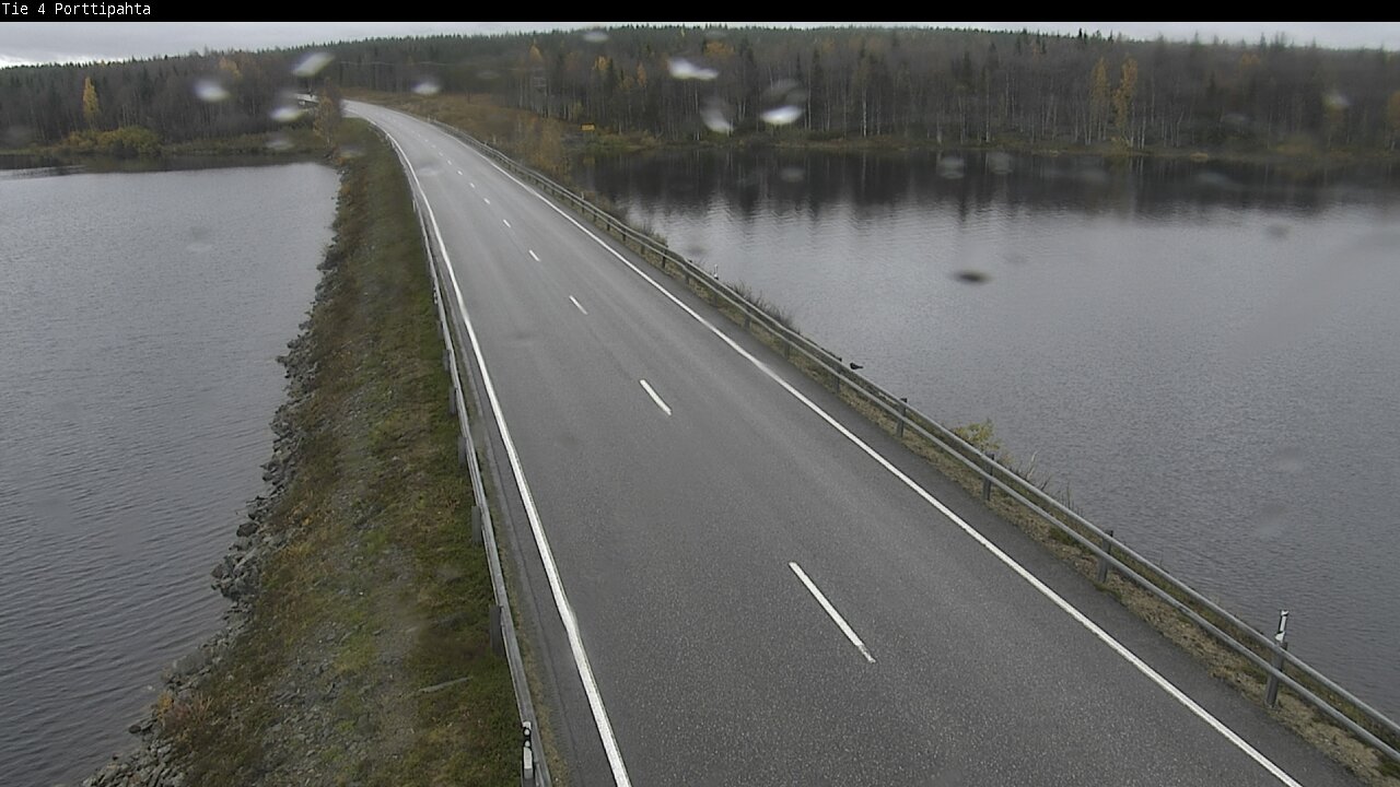 Weather Camera Image Road 4 Sodankylä, Porttipahta, Sodankylä, Lappi
