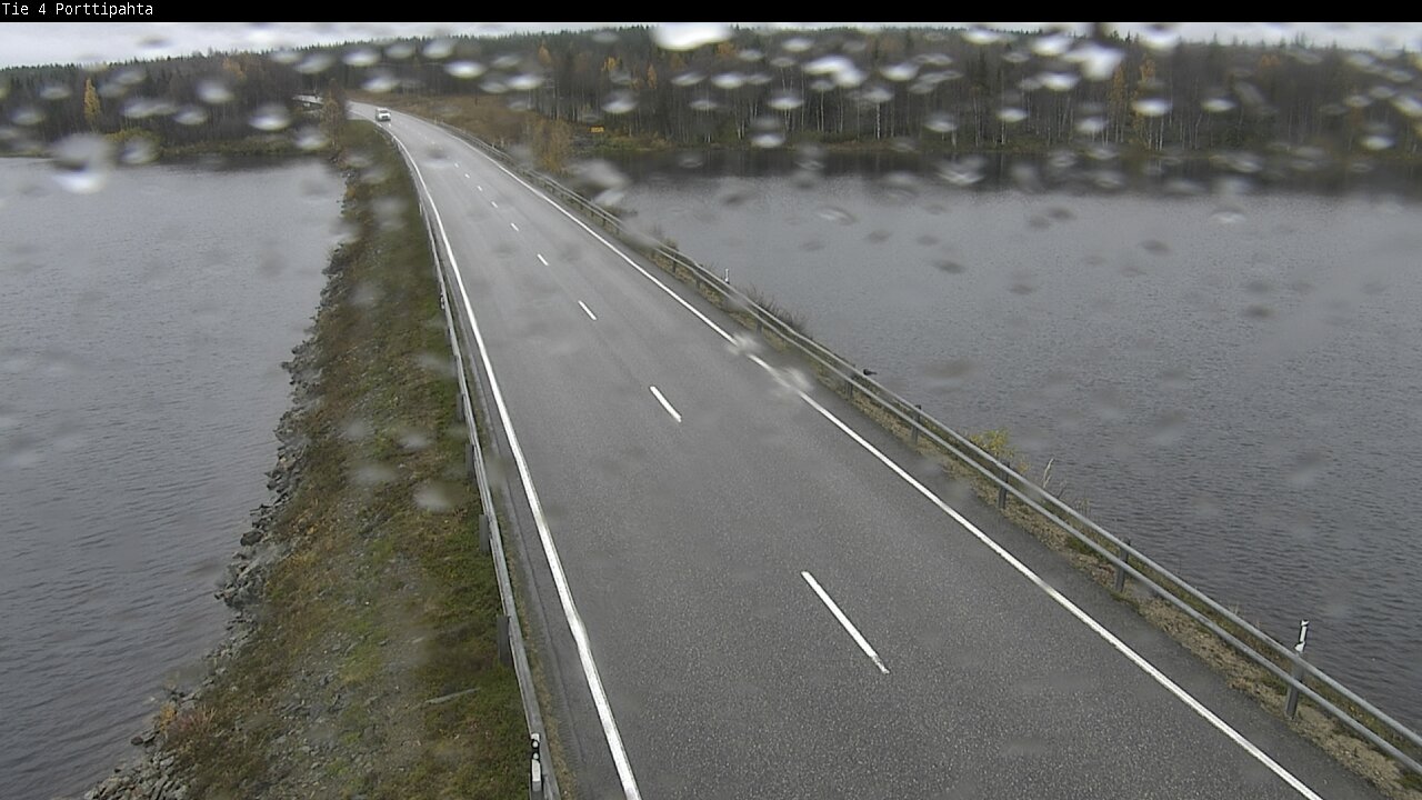 Weather Camera Image Road 4 Sodankylä, Porttipahta, Sodankylä, Lappi