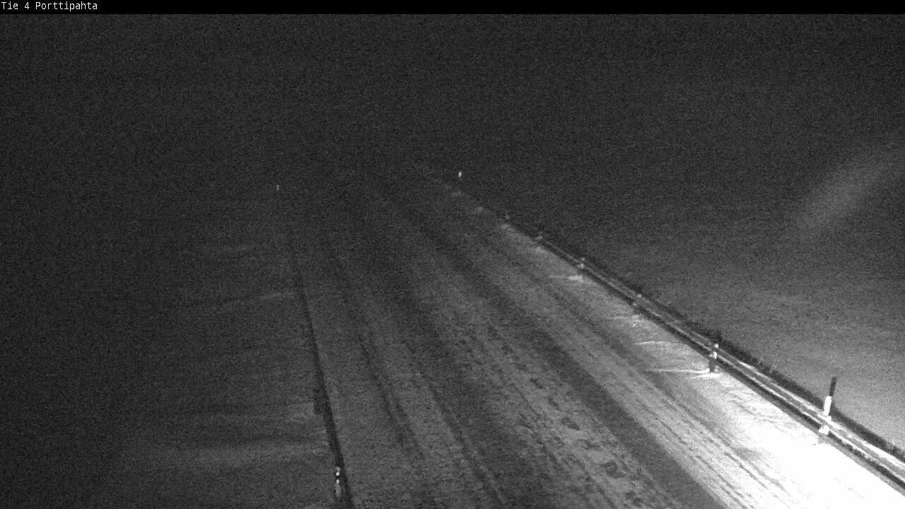 Weather Camera Image Road 4 Sodankylä, Porttipahta, Sodankylä, Lappi