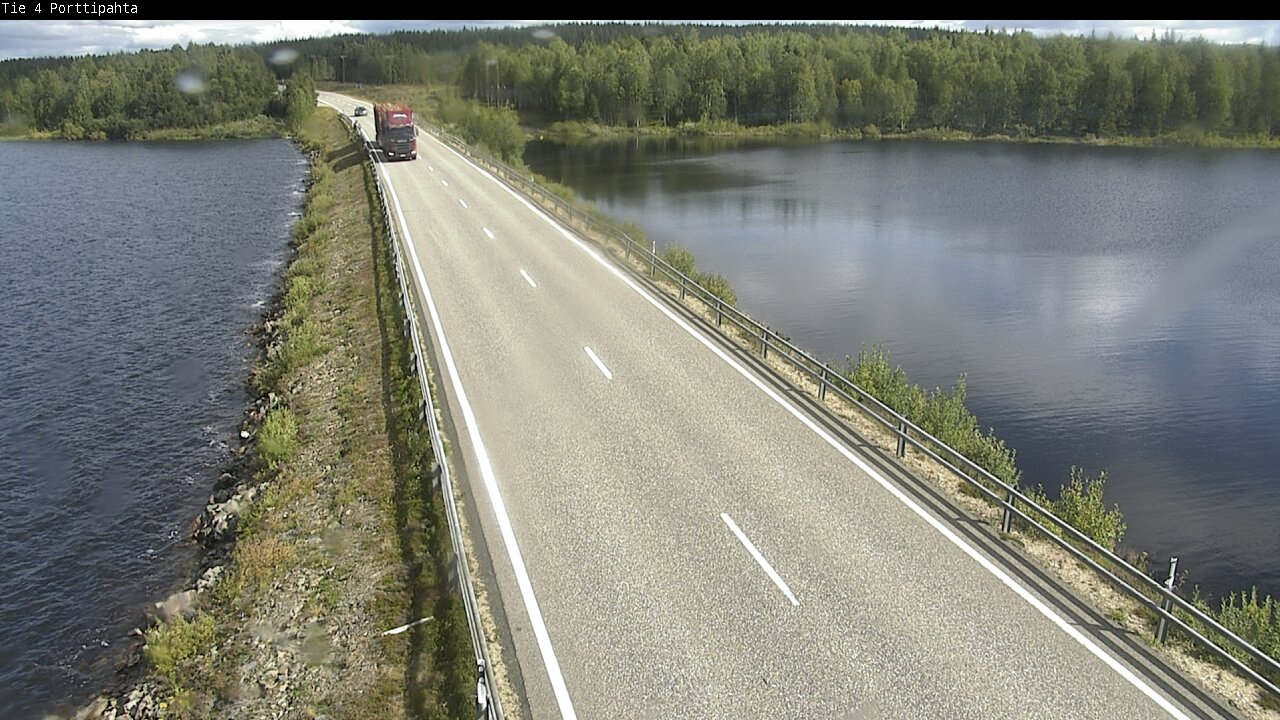 Weather Camera Image Road 4 Sodankylä, Porttipahta, Sodankylä, Lappi