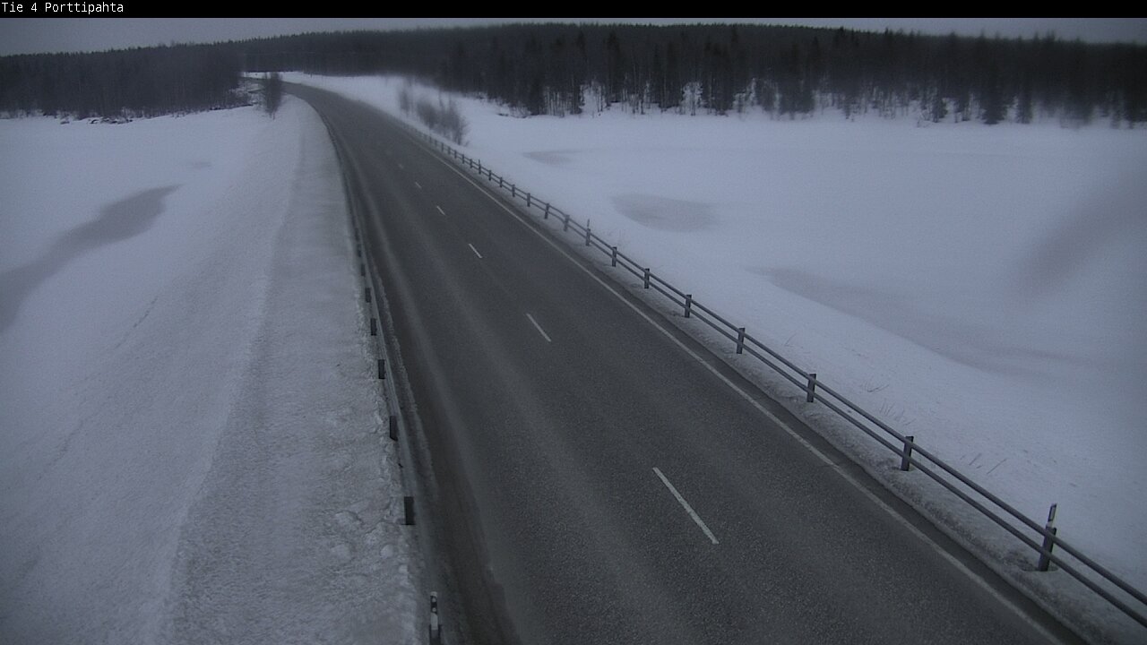 Kelikamerat Kuva Tie 4 Sodankylä, Porttipahta, Sodankylä, Lappi