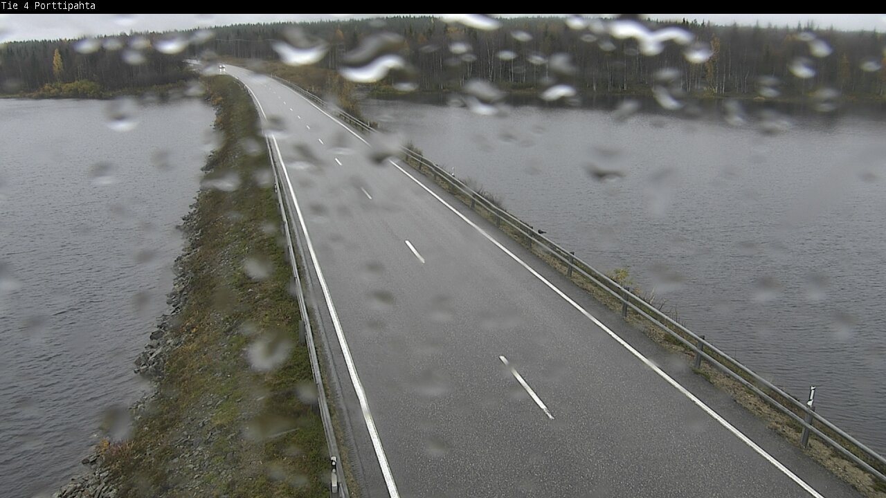Weather Camera Image Road 4 Sodankylä, Porttipahta, Sodankylä, Lappi