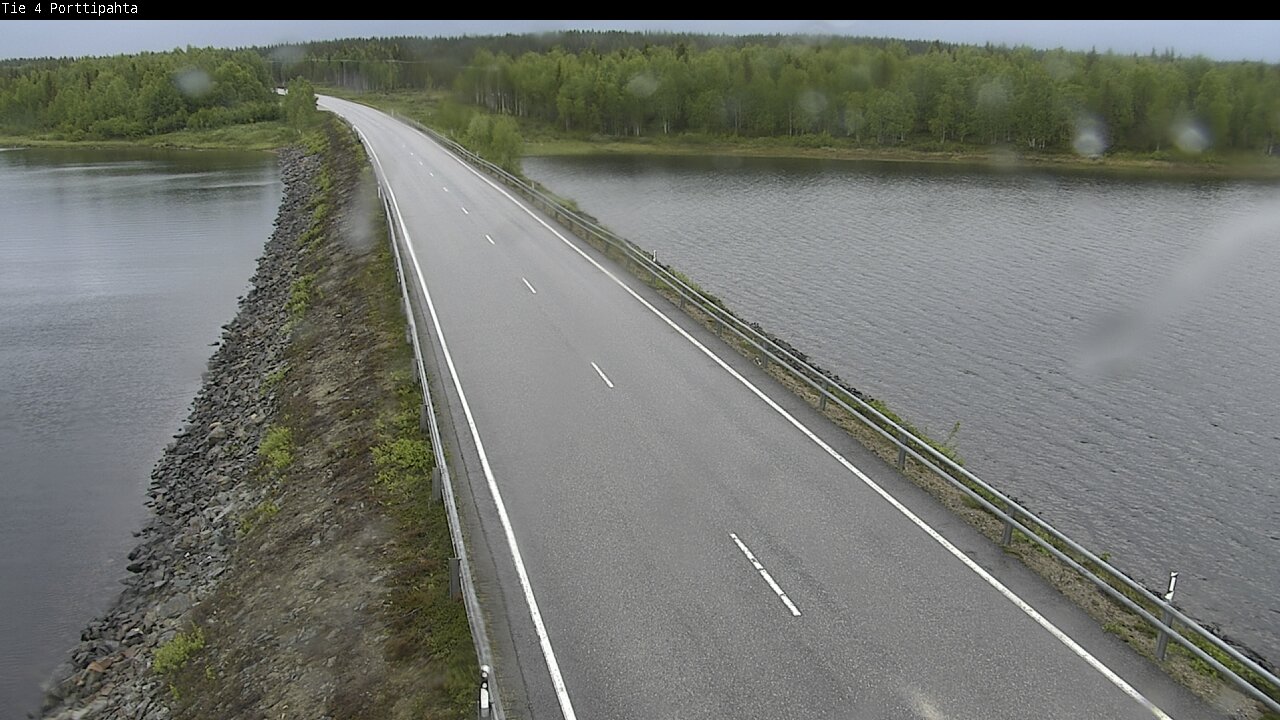 Weather Camera Image Road 4 Sodankylä, Porttipahta, Sodankylä, Lappi