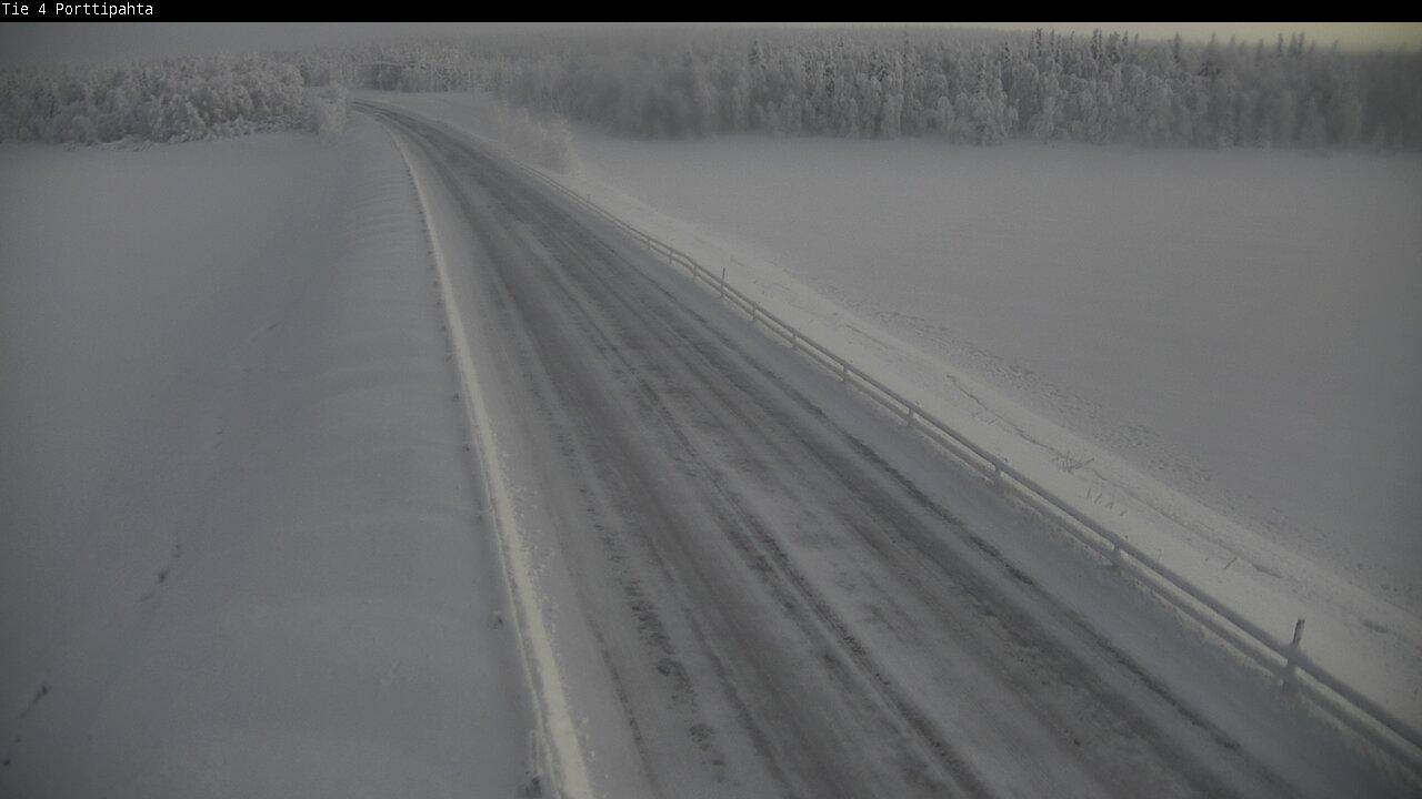 Kelikamerat Kuva Tie 4 Sodankylä, Porttipahta, Sodankylä, Lappi