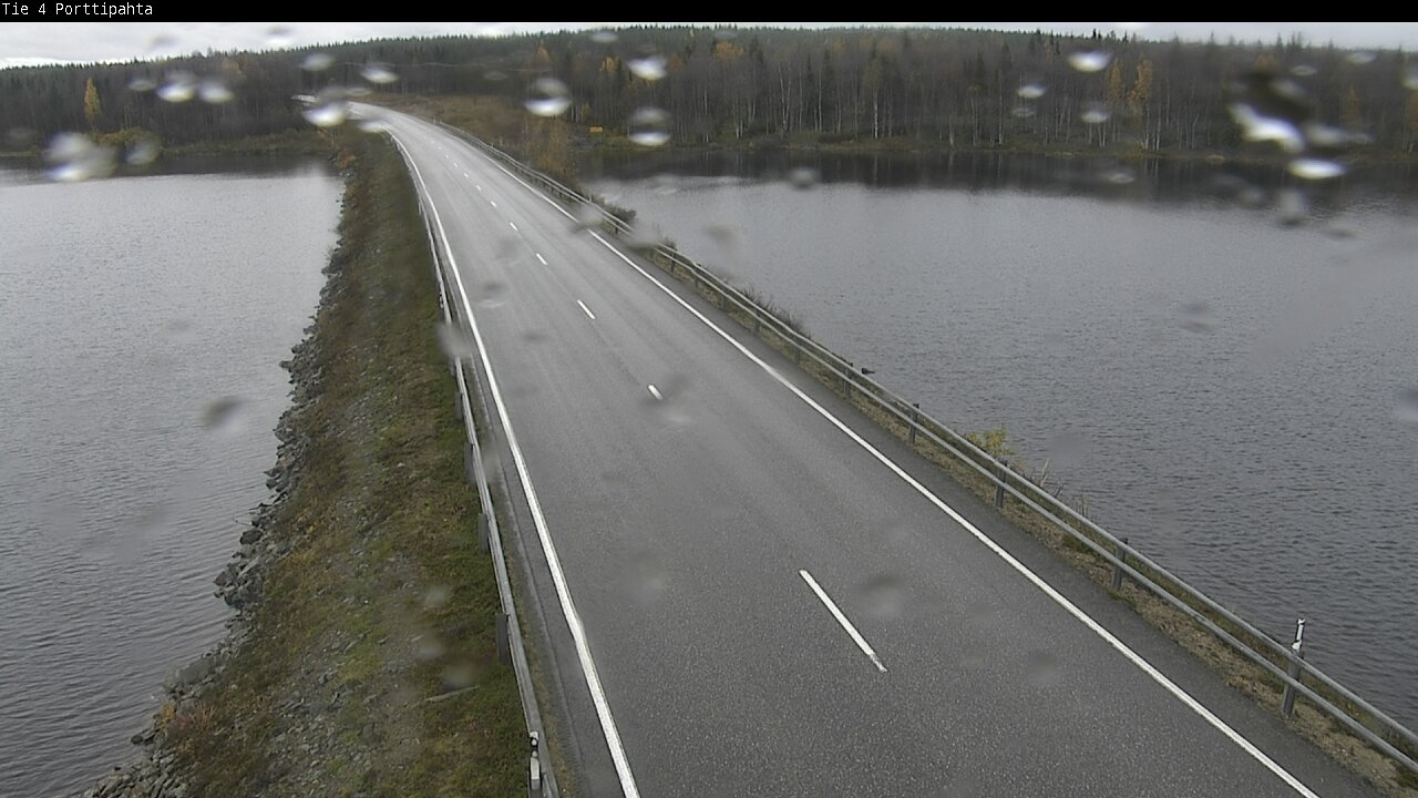 Weather Camera Image Road 4 Sodankylä, Porttipahta, Sodankylä, Lappi
