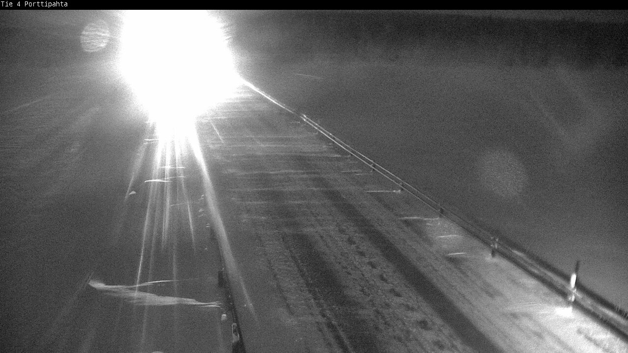 Weather Camera Image Road 4 Sodankylä, Porttipahta, Sodankylä, Lappi