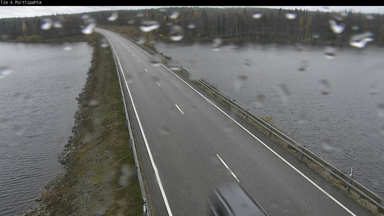 Weather Camera Image Road 4 Sodankylä, Porttipahta, Sodankylä, Lappi