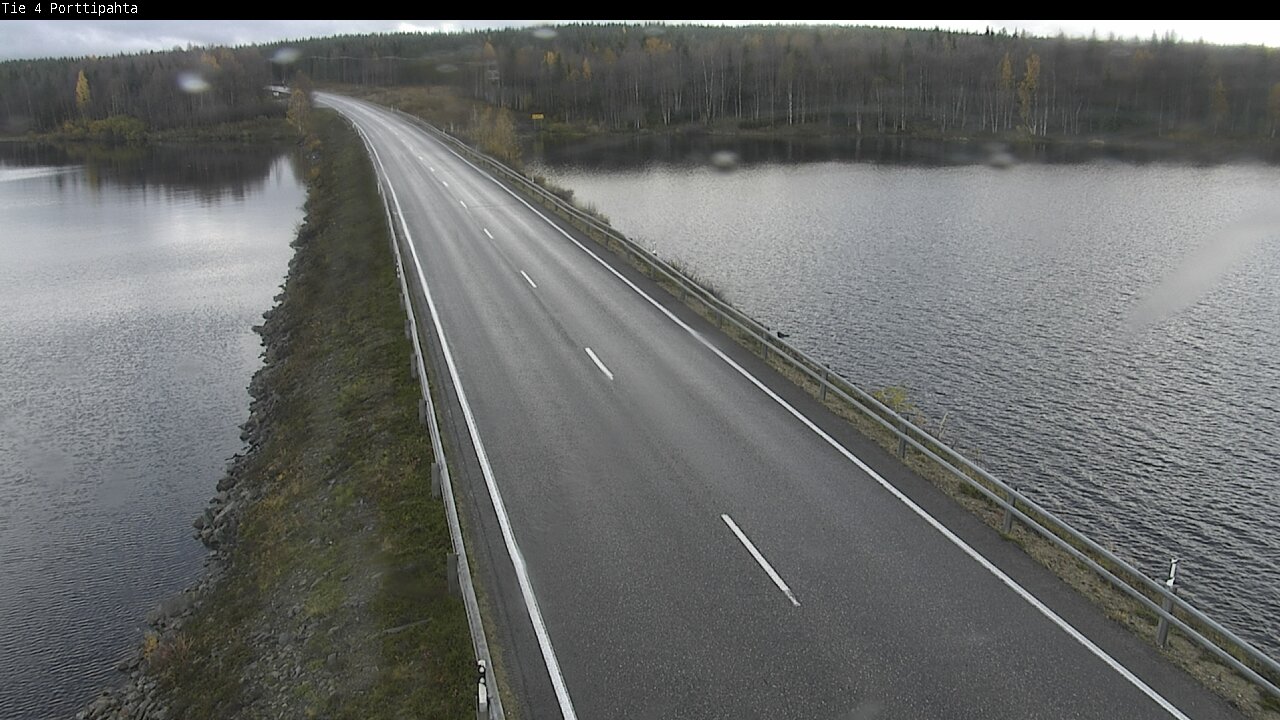 Weather Camera Image Väg 4 Sodankylä, Porttipahta, Sodankylä, Lappi