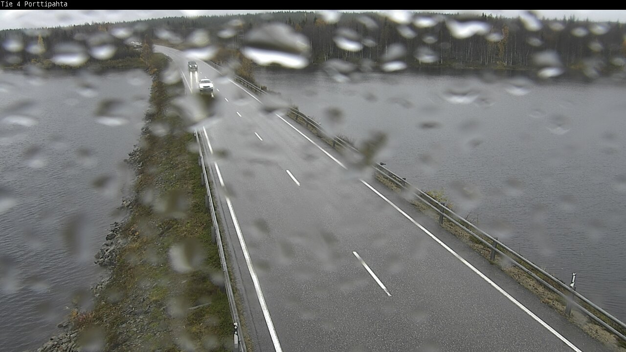 Weather Camera Image Road 4 Sodankylä, Porttipahta, Sodankylä, Lappi