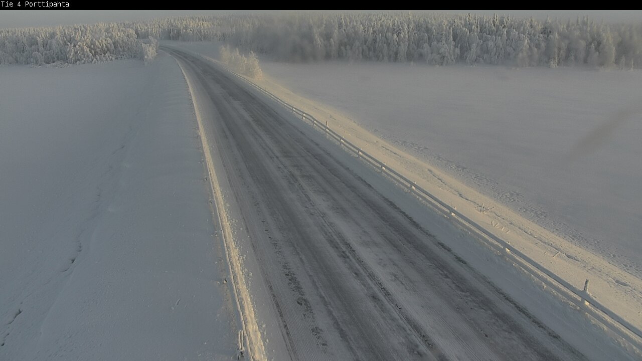 Kelikamerat Kuva Tie 4 Sodankylä, Porttipahta, Sodankylä, Lappi