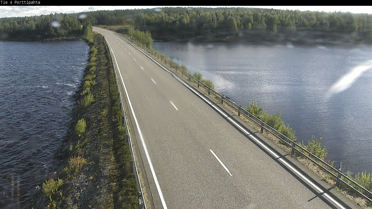 Weather Camera Image Road 4 Sodankylä, Porttipahta, Sodankylä, Lappi