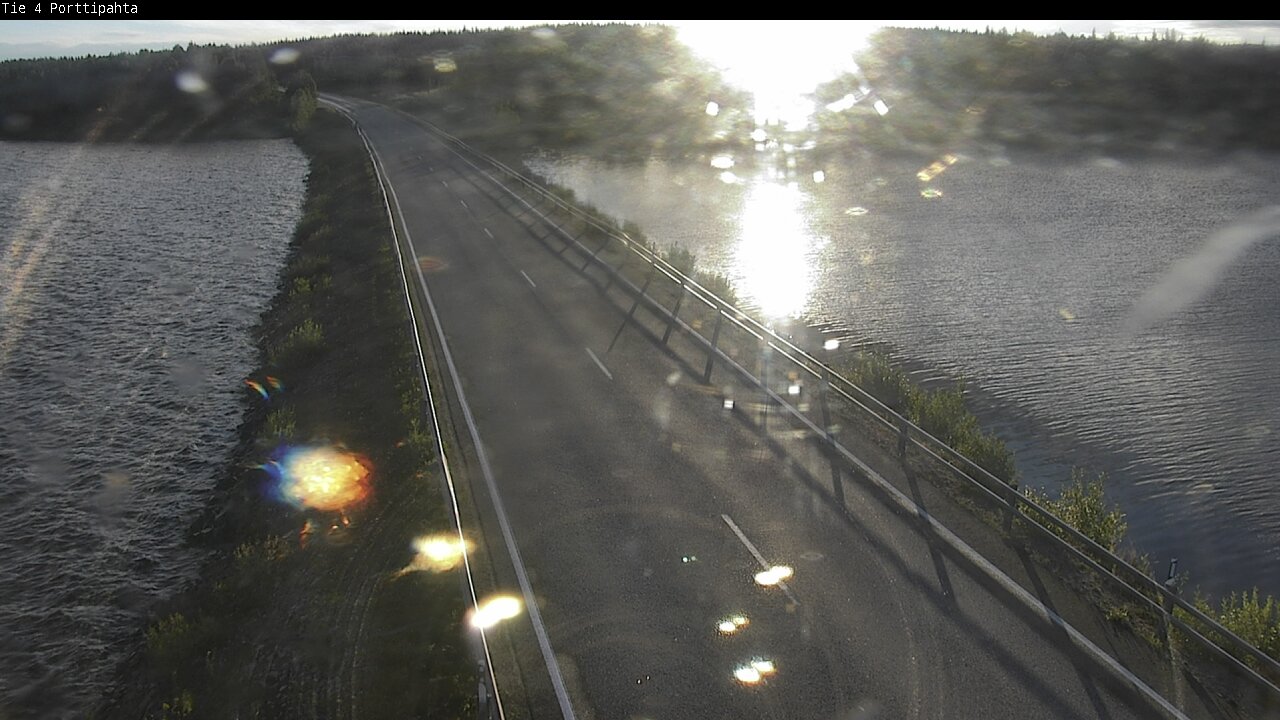 Weather Camera Image Road 4 Sodankylä, Porttipahta, Sodankylä, Lappi
