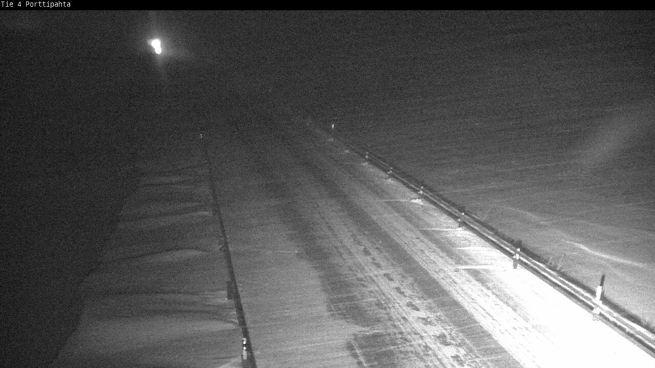 Weather Camera Image Road 4 Sodankylä, Porttipahta, Sodankylä, Lappi