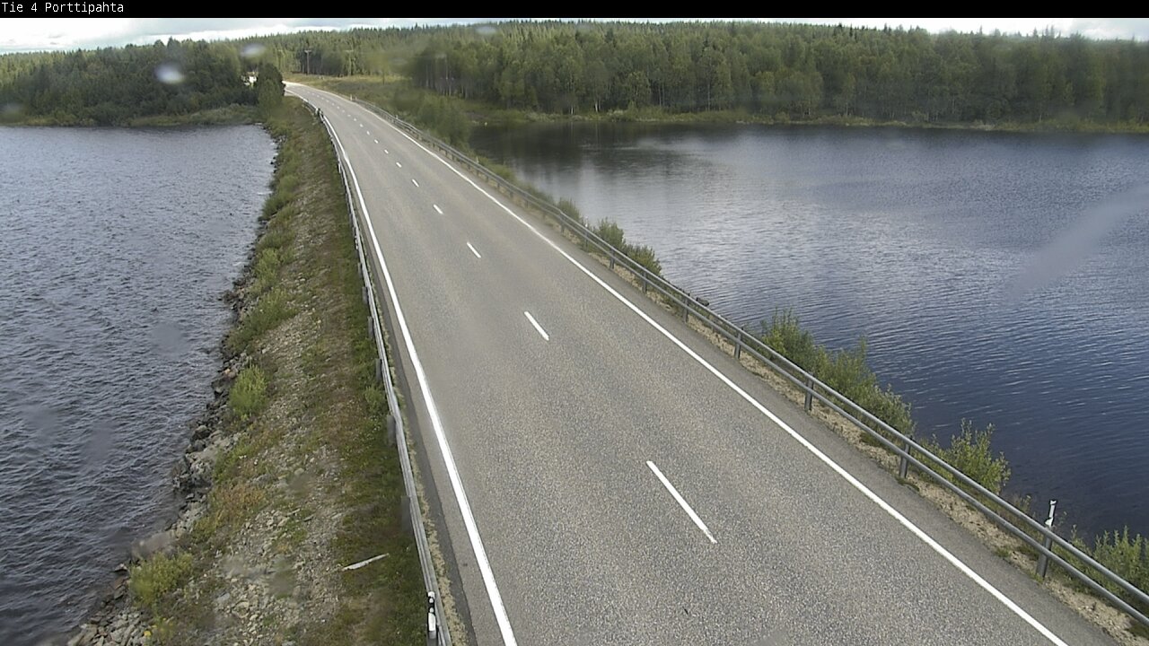 Weather Camera Image Road 4 Sodankylä, Porttipahta, Sodankylä, Lappi