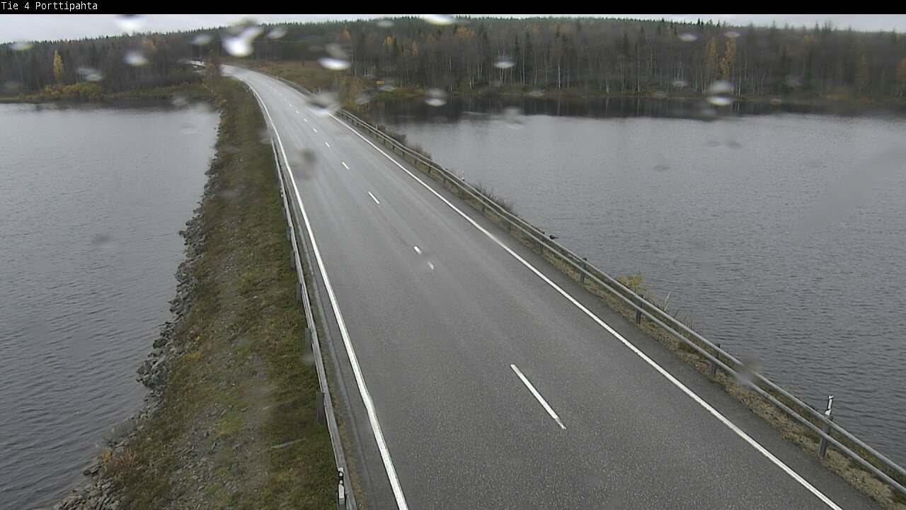 Weather Camera Image Road 4 Sodankylä, Porttipahta, Sodankylä, Lappi
