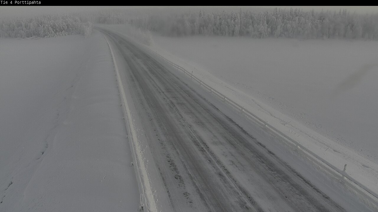Kelikamerat Kuva Tie 4 Sodankylä, Porttipahta, Sodankylä, Lappi