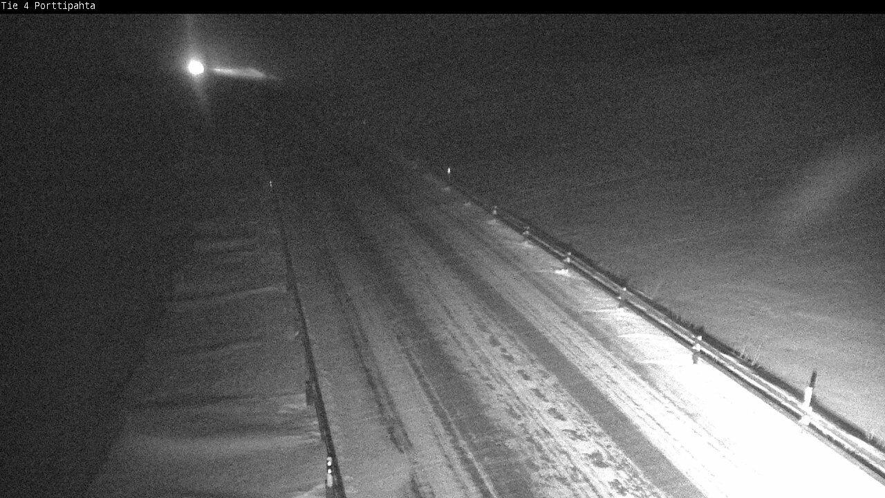 Weather Camera Image Road 4 Sodankylä, Porttipahta, Sodankylä, Lappi