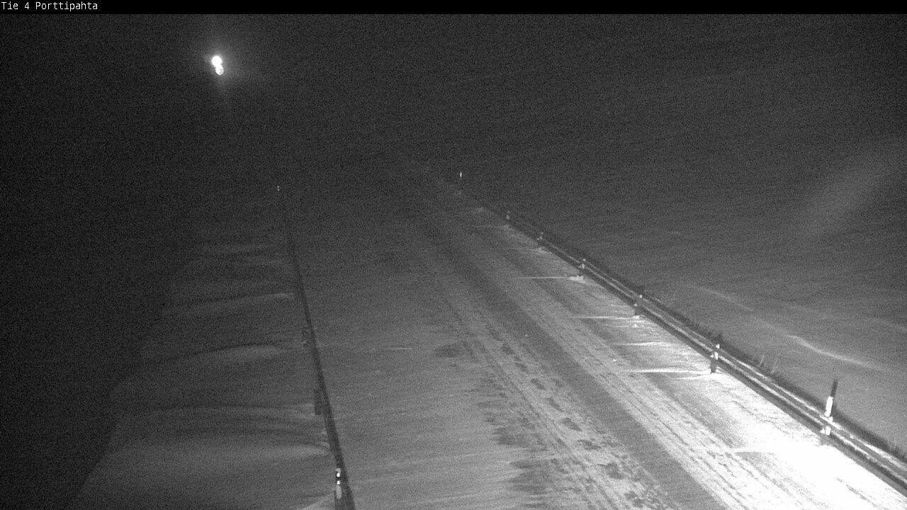 Weather Camera Image Road 4 Sodankylä, Porttipahta, Sodankylä, Lappi