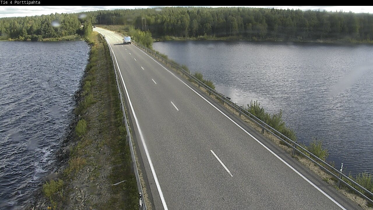 Weather Camera Image Road 4 Sodankylä, Porttipahta, Sodankylä, Lappi