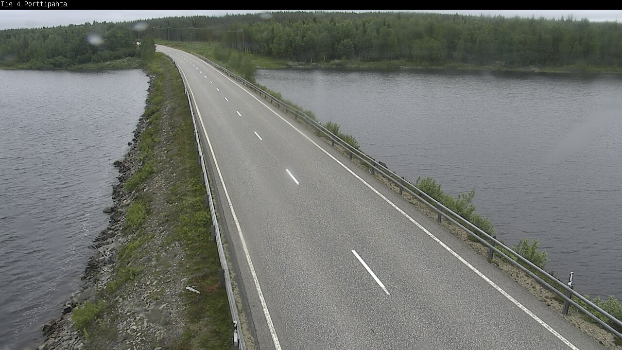 Weather Camera Image Road 4 Sodankylä, Porttipahta, Sodankylä, Lappi