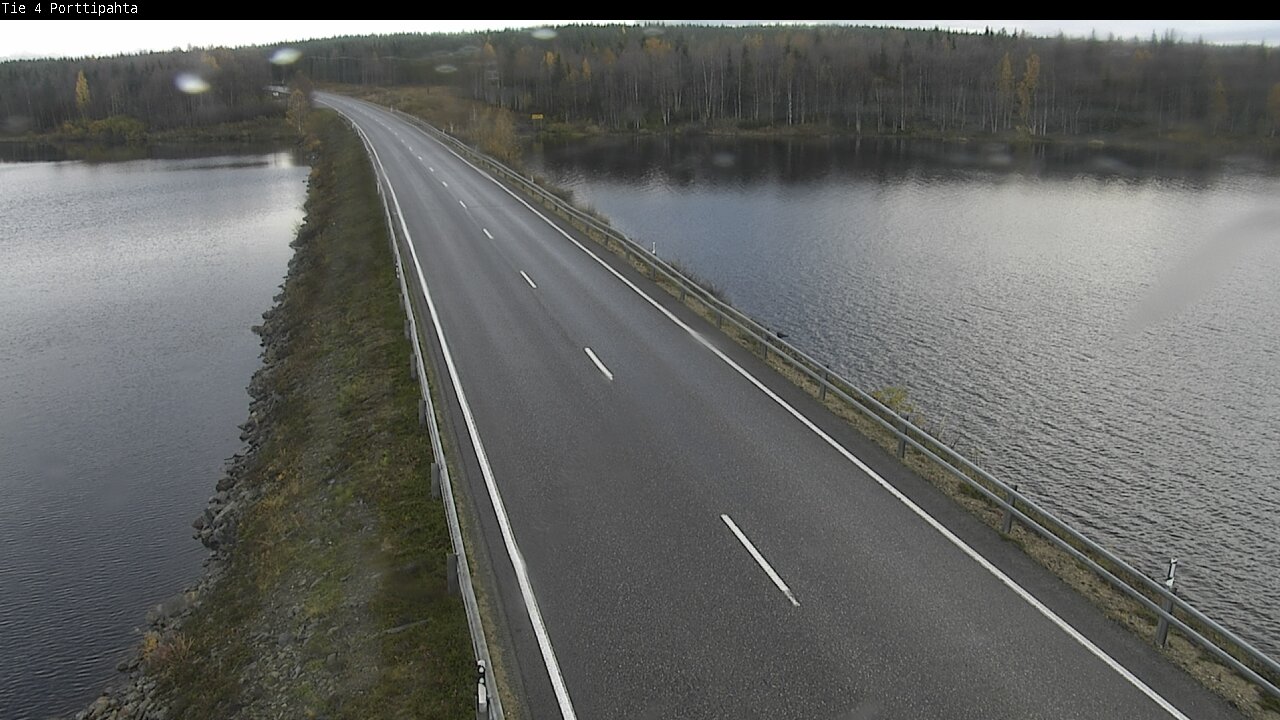Weather Camera Image Road 4 Sodankylä, Porttipahta, Sodankylä, Lappi