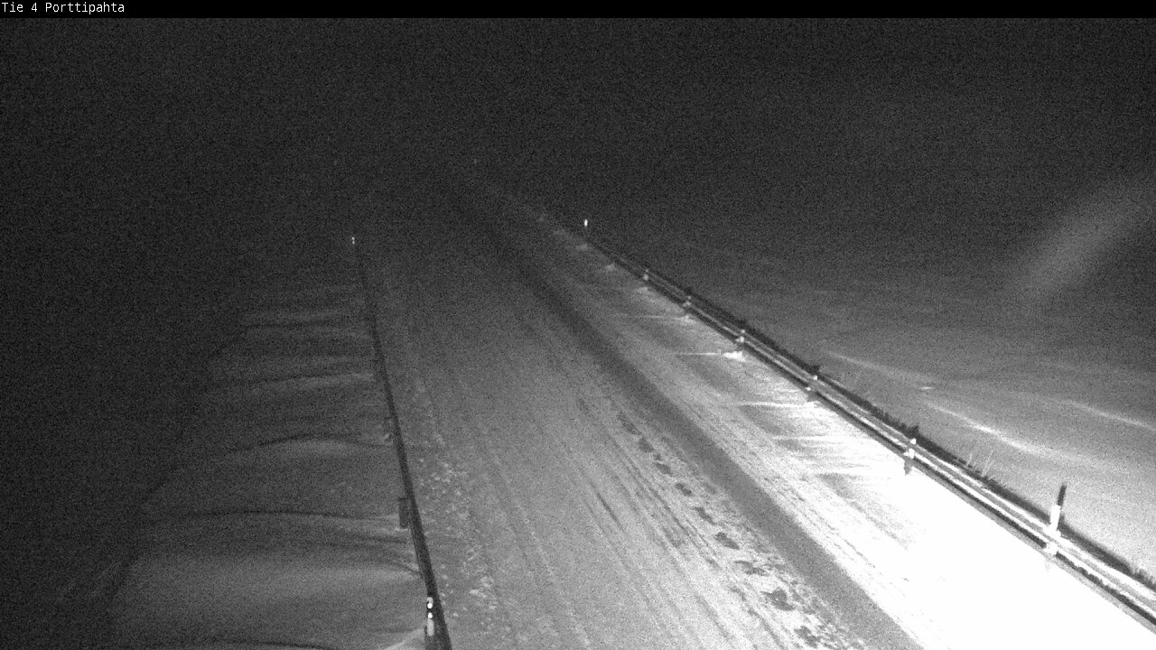 Weather Camera Image Road 4 Sodankylä, Porttipahta, Sodankylä, Lappi