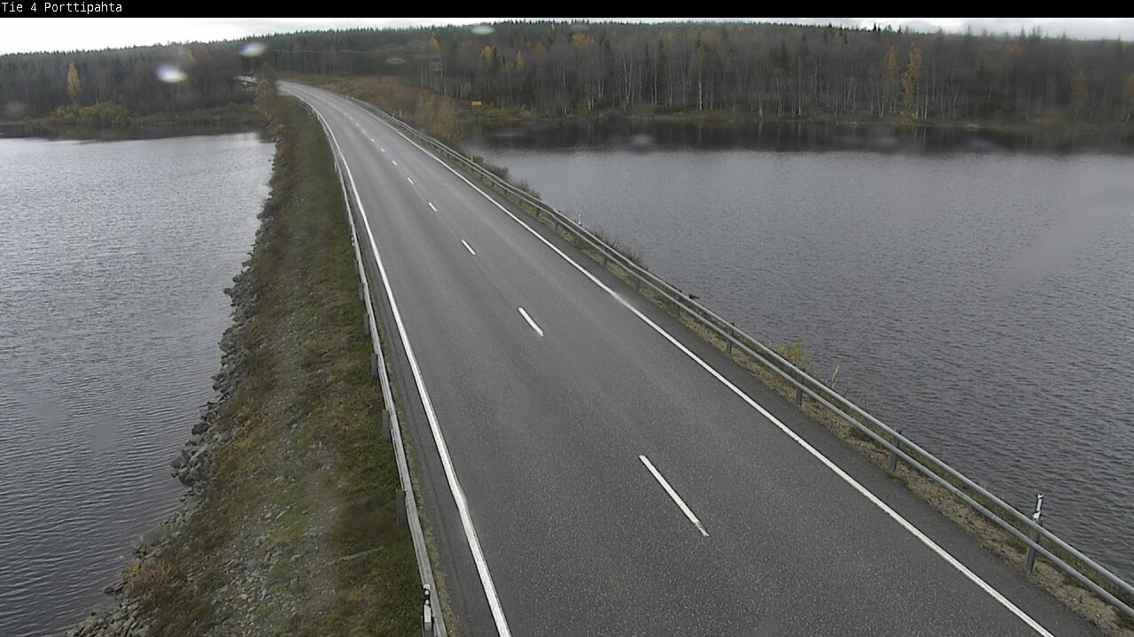 Weather Camera Image Road 4 Sodankylä, Porttipahta, Sodankylä, Lappi