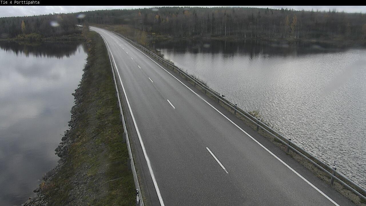 Weather Camera Image Väg 4 Sodankylä, Porttipahta, Sodankylä, Lappi